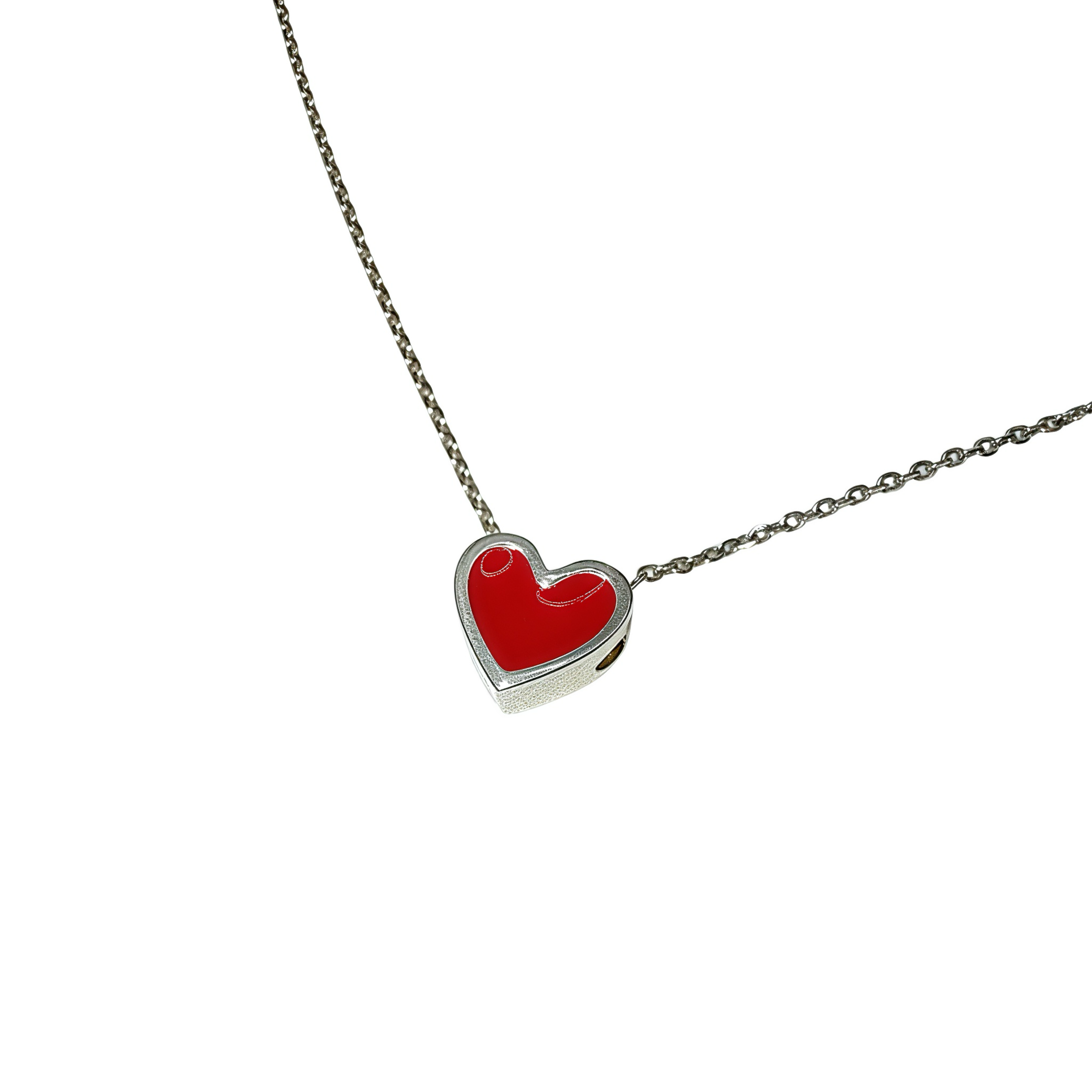 Colorful Heart Necklace Collection