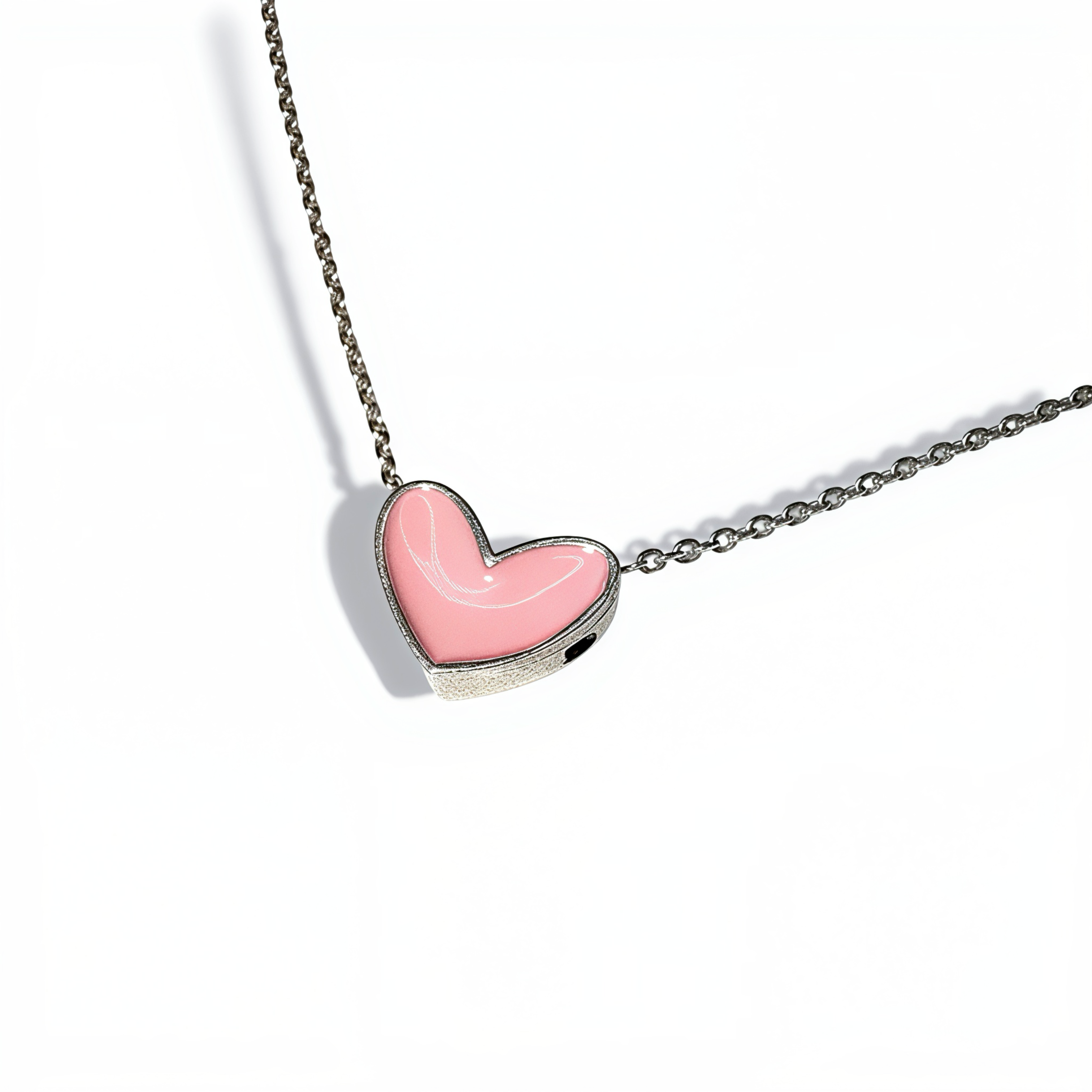 Colorful Heart Necklace Collection