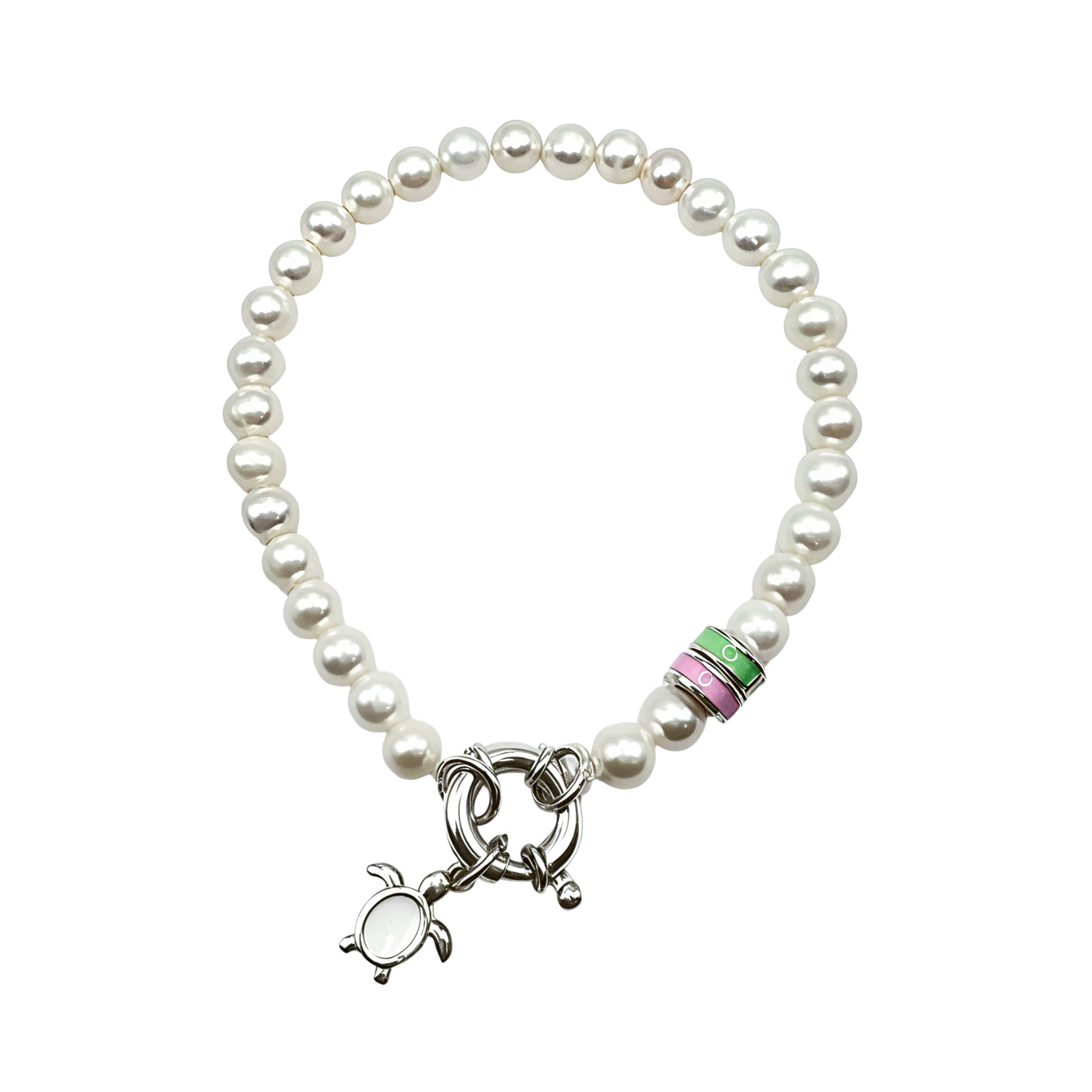 Bliss Bangel & Pearl Turtle Bracelets