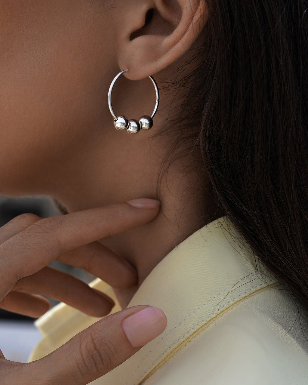 Sterling Silver Hoop Earrings